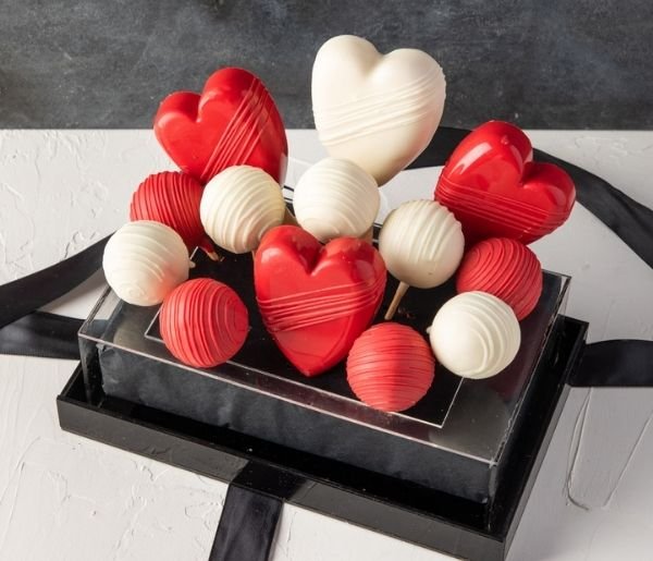 Heart Pops and Truffles