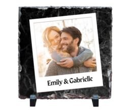 Love in a polaroid Personalised Stone