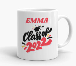 Alternative view of Personalised Name Graduation Mug