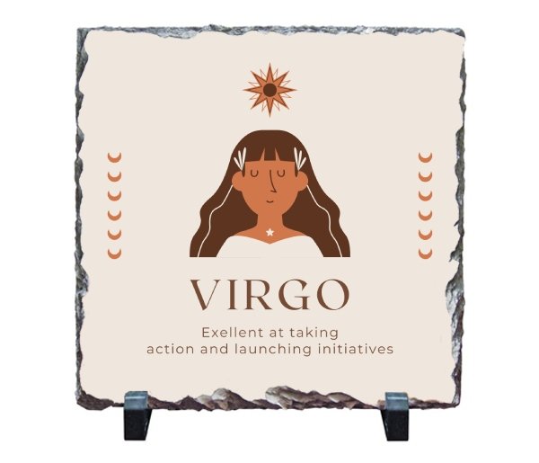 Virgo Zodiac Stone