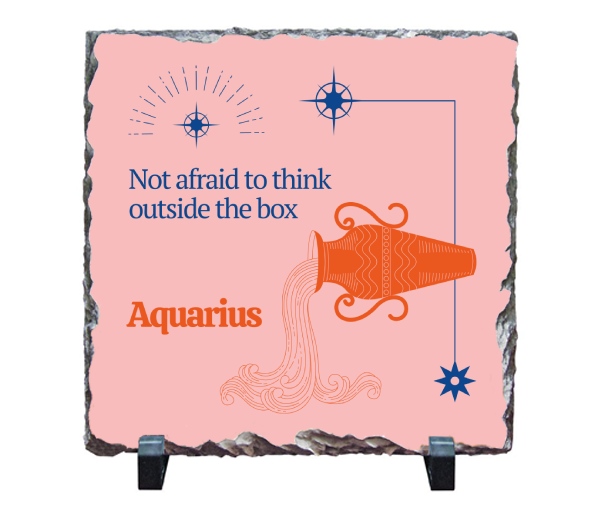Aquarius Zodiac Stone