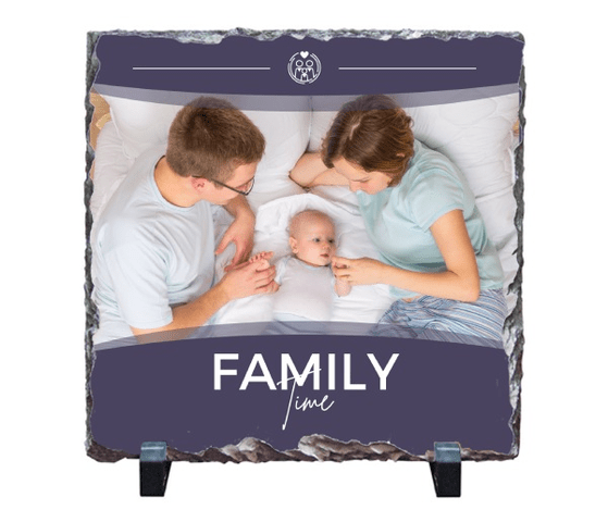Personalised Family Time Stone