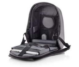 XDDESIGN BOBBY HERO Anti-theft Backpack in rPET material Grey - Image 5