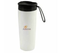 Alternative view of EUNOIA - Hans Larsen Anti-Spill Mug with Black lid