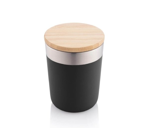 LAREN - CHANGE Collection Insulated Mug - Black - Image 2