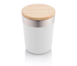 Alternative view of LAREN - CHANGE Collection Insulated Mug - White
