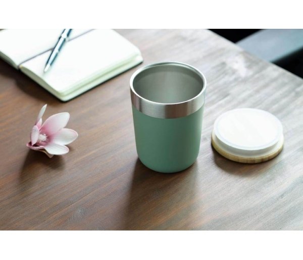 LAREN - CHANGE Collection Insulated Mug - Green - Image 4
