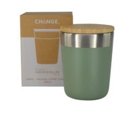 LAREN - CHANGE Collection Insulated Mug - Green - Image 5