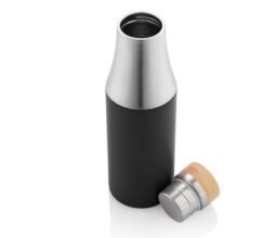Alternative view of BREDA - CHANGE Collection Insulated Water Bottle - Black