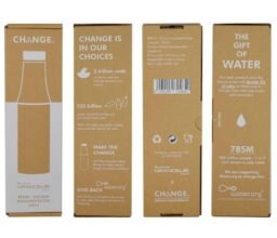 BREDA - CHANGE Collection Insulated Water Bottle - White - Image 5