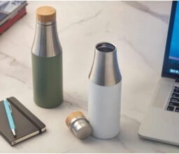 BREDA - CHANGE Collection Insulated Water Bottle - Aqua Green - Image 4