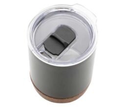 Alternative view of GOUDA - Hans Larsen Vacuum Mug With Cork Base - Black