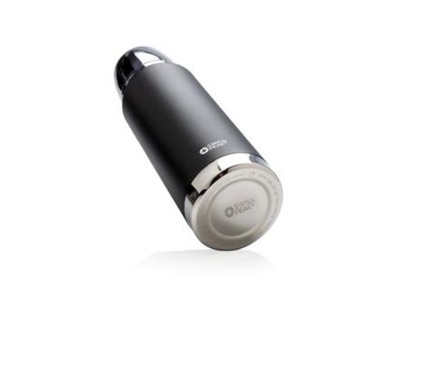 Swiss Peak ELITE - 0.5 L Copper Vacuum Flask - Black - Image 3