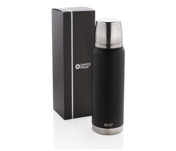 Swiss Peak ELITE - 0.5 L Copper Vacuum Flask - Black - Image 7