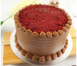 Red Velvet with Ganache Cake