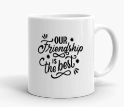 Alternative view of Personalised Names Friendship Mug