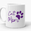 Personalised Photo Cat Mum Mug