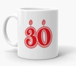 Personalised Name 30th Mug