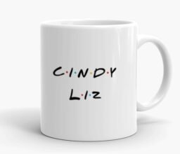 Alternative view of Personalised Names FRIENDS Mug