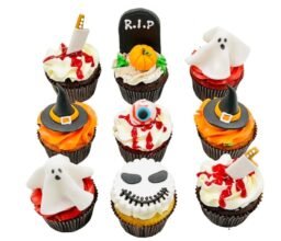 Halloween Theme Cupcakes Pack of 9