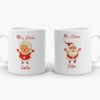 Mr. Claus and Mrs. Claus Combo Christmas Mugs