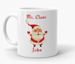 Alternative view of Mr. Claus and Mrs. Claus Combo Christmas Mugs