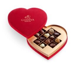 Godiva Coeur Gift Box Red - 12 pcs.