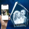 Medium Prestige Diamond Crystal Personalised