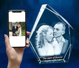 Medium Prestige Diamond Crystal Personalised