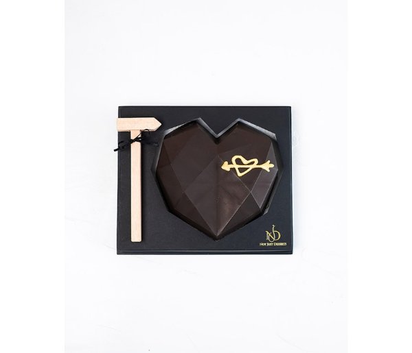 Dark Chocolate Smash Heart - Image 2