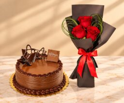Birthday Cake and Roses