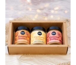 Vegan Nut Butter Trio Gourmet Gift Box