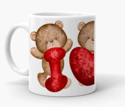 I Love You Teddy Mug