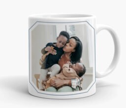 Alternative view of Personalized Photo Boy Girl Mom Mug