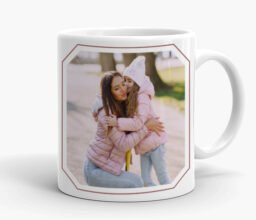 Alternative view of Personalized Photo Girl Mom Mug