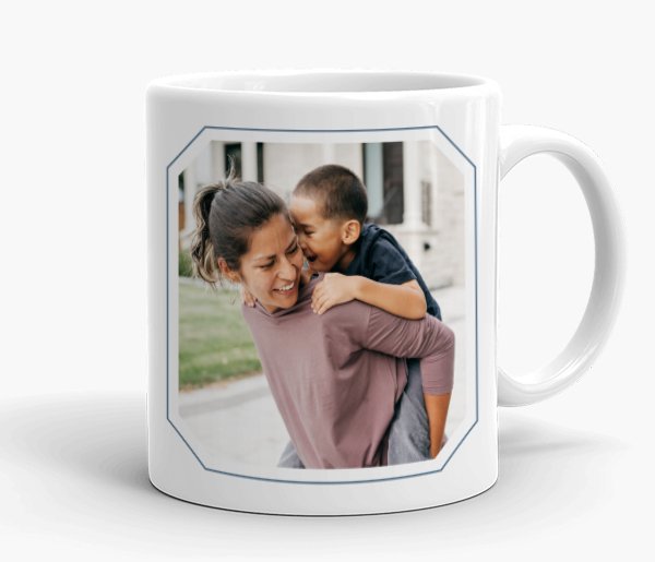 Personalized Photo Boy Mom Mug - Image 2