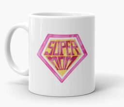 Personalized Photo Super Mom Mug