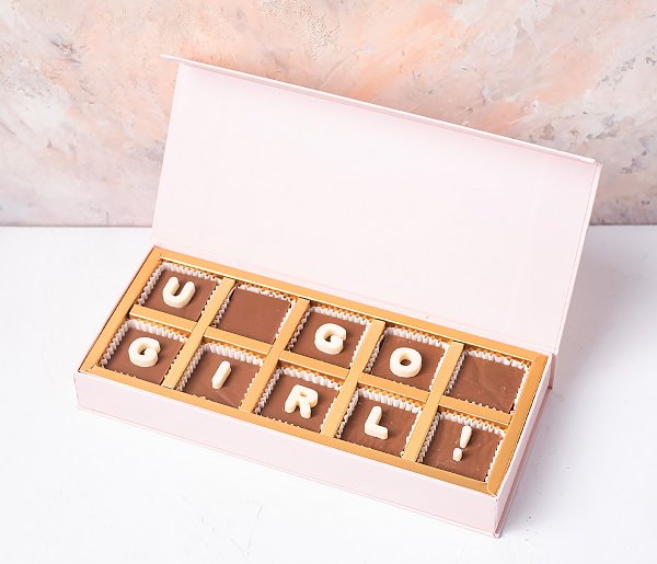 U Go Girl Chocolate Box - 10pcs - Image 2