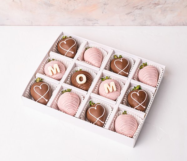 Mothers Day Strawberries - 12pcs - Image 2