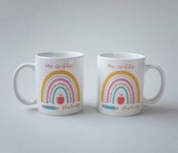 Alternative view of Teacher Life Personalized Name Mug
