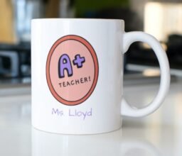 A+ Teacher Personalized Name Mug - Image 3