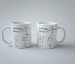 Daddy Belongs to Us Personalized Name Mug - Image 3