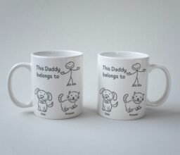Alternative view of Pet Daddy Personalized Name Daddy Mug