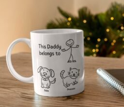 Pet Daddy Personalized Name Daddy Mug