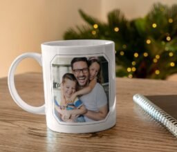 Dad of Boy-Girl Personalized Photo Mug - Image 3