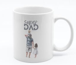 Dad of Boy-Girl Personalized Photo Mug