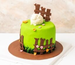 Baba White Sheep cake