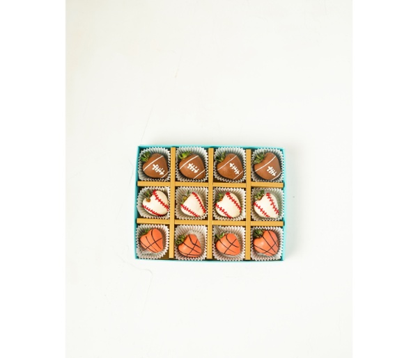 Sports theme Chocolate Covered Strawberries - Image 2