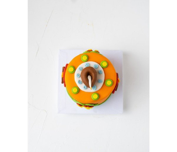 Ethnic Diwali Mini Cake - Image 2
