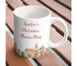 Alternative view of Christmas Movie Personalised Mug